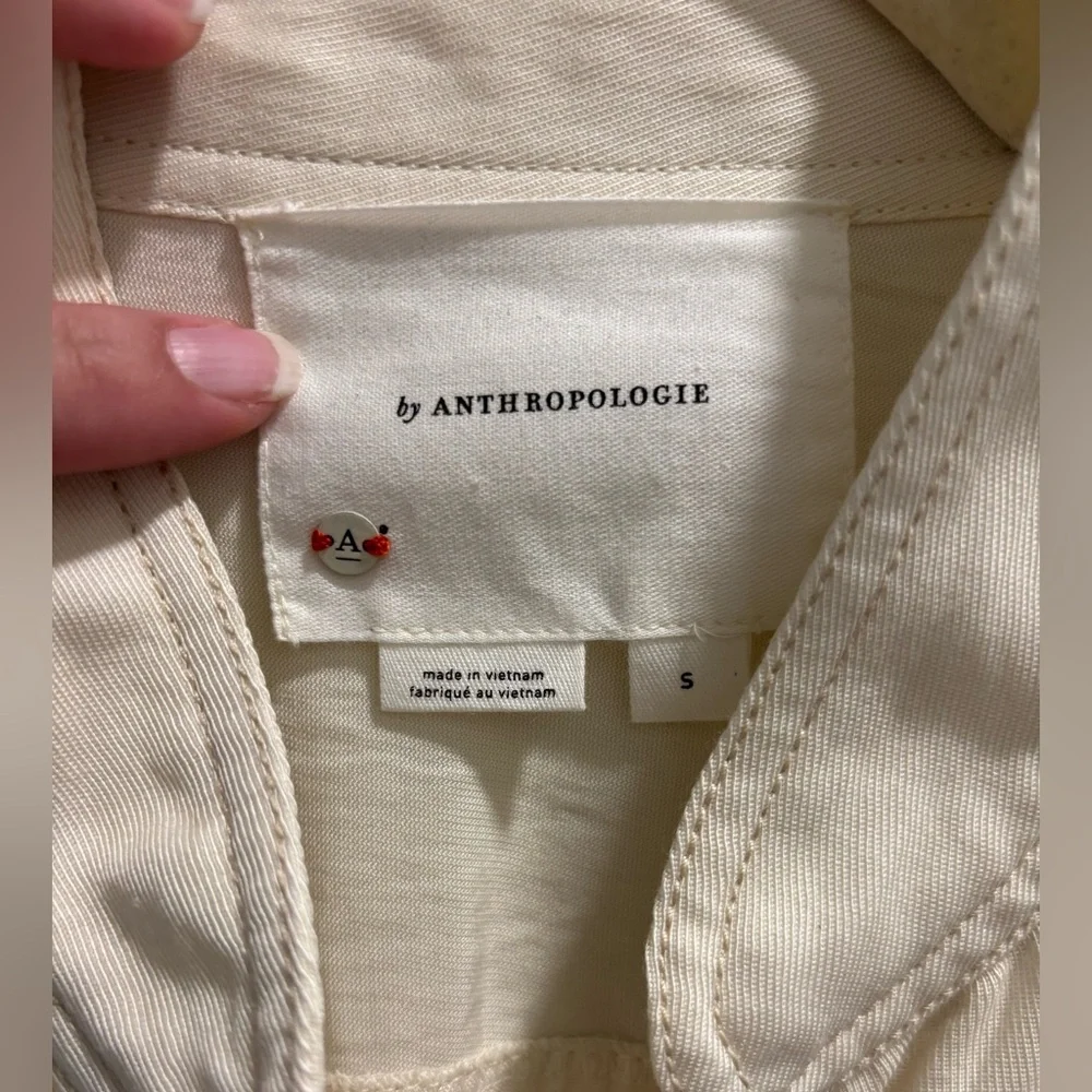 Anthropologie Silky Utility Vest, size S - Picture 5 of 8